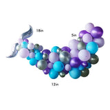 Load image into Gallery viewer, Mermaid Tail Balloon Garland Set