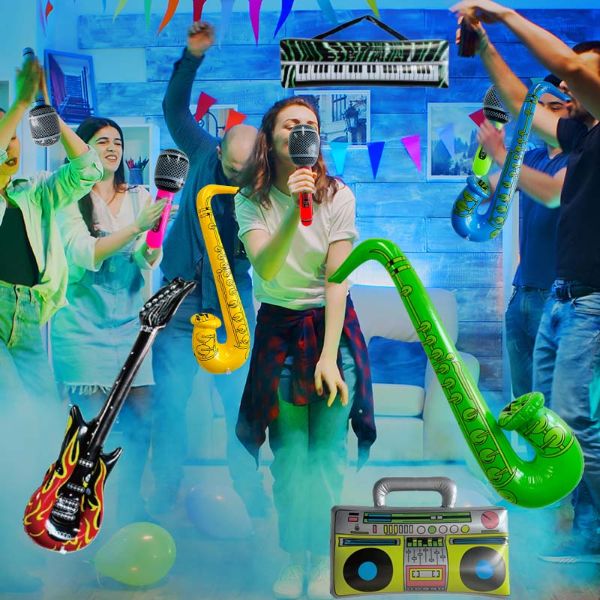 PVC Inflatable Saxophone - 66cm