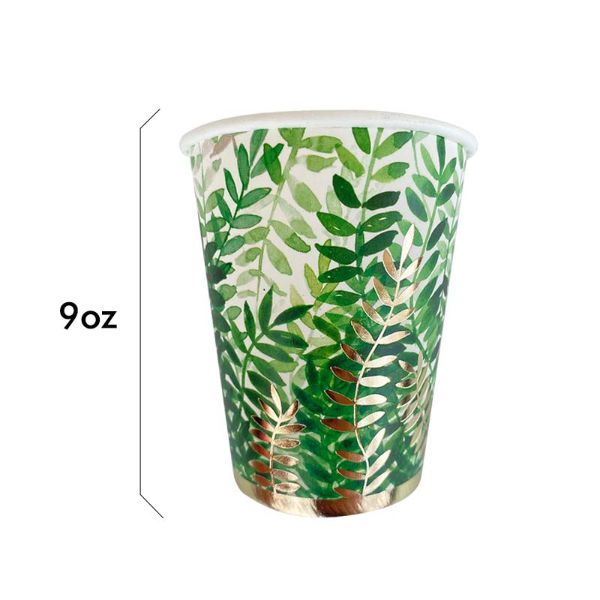 8 Pack Leaf Cup - 147 ml