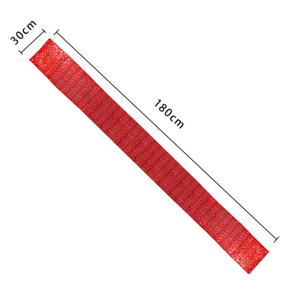 Red Sequin Table Runner - 180cm x 30cm
