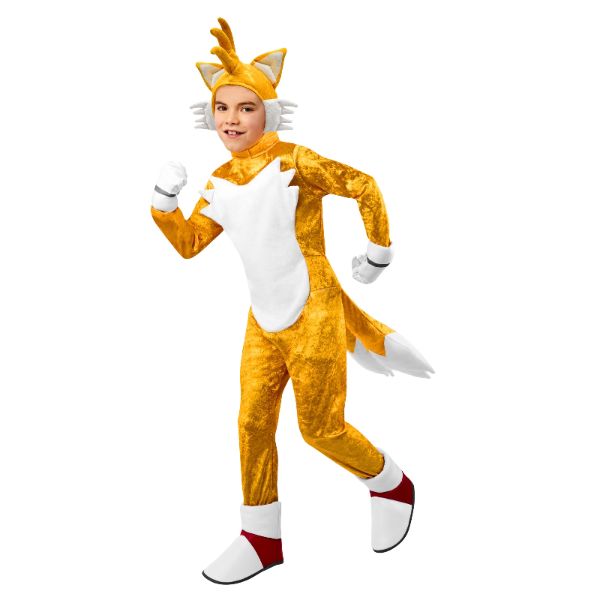 Kids Tails Sonic The Hedgehog Deluxe Costume - Size 5-7 Years