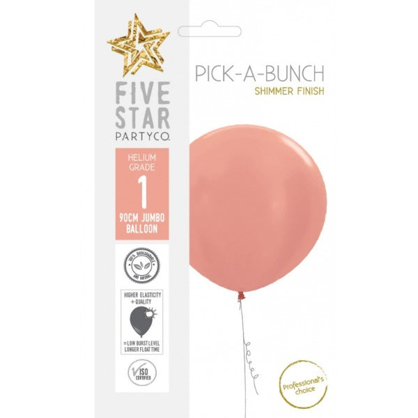 Jumbo Rose Gold Shimmer Balloon