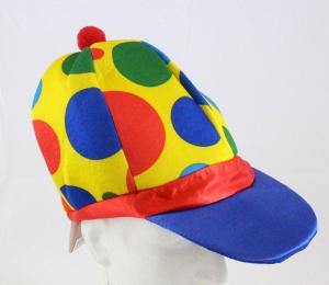 Clown Polka Dot Baseball Cap - The Base Warehouse