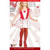 Load image into Gallery viewer, Girls Red Fishnet Pantyhose