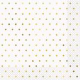 Load image into Gallery viewer, 16 Pack Gold Foil Mini Dots Lunch Napkins - 33cm x 33cm
