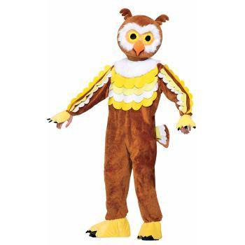 Adults Owl Costume - One size fits most - The Base Warehouse