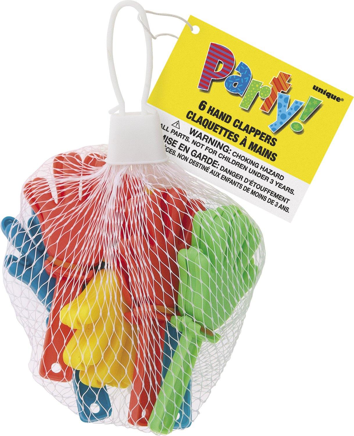 6 Pack Hand Clappers
