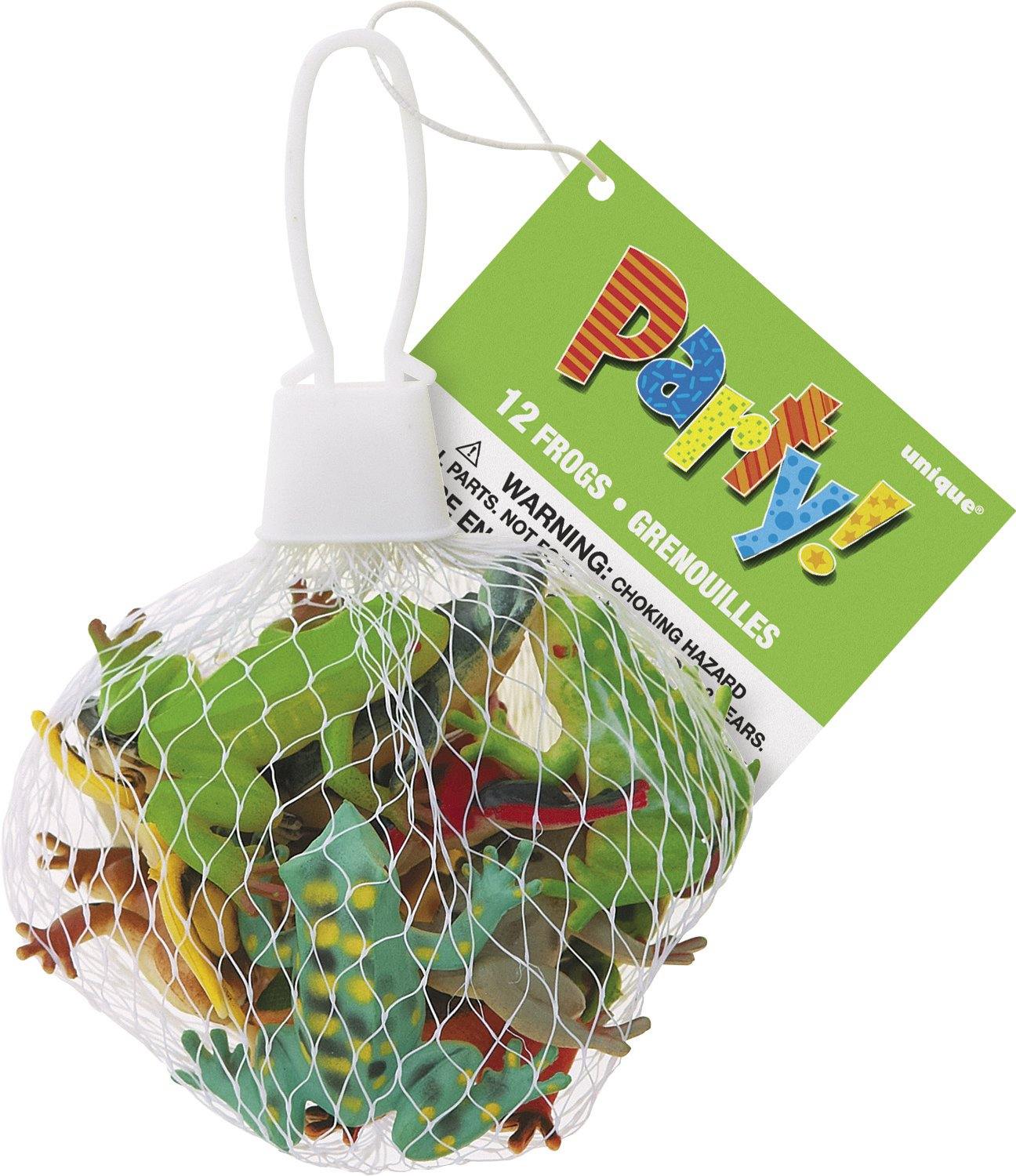 12 Pack Mnini Toy Frogs