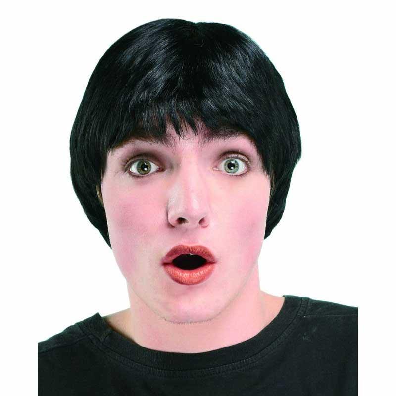 Black Boy Band Wig - The Base Warehouse