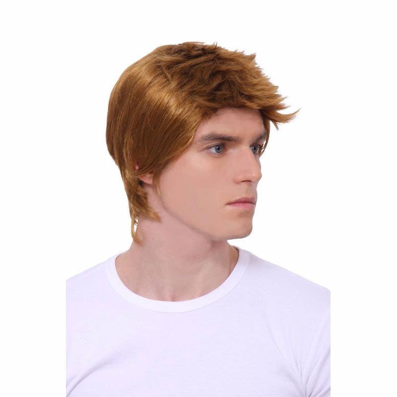 Ginger Pop Mullet Wig