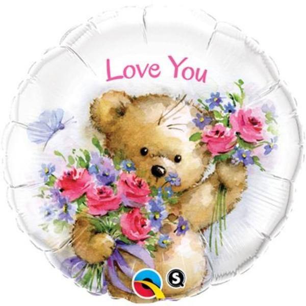 Love You Teddy Bear - The Base Warehouse