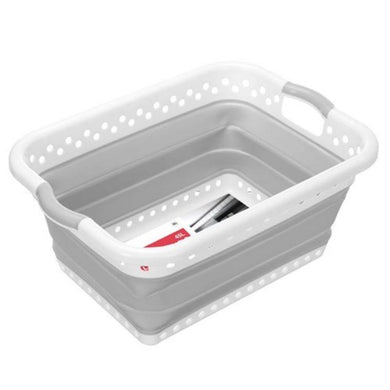 Collapsible Laundry Basket - 45L - The Base Warehouse