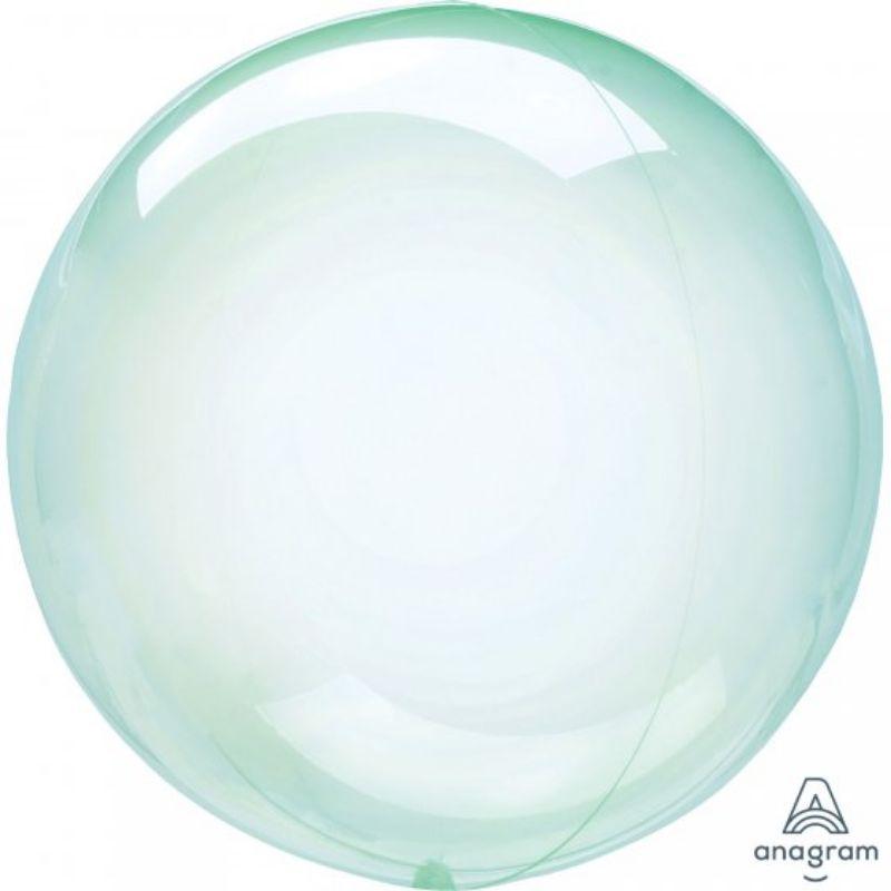 Crystal Clearz Green Round Balloon - 50cm