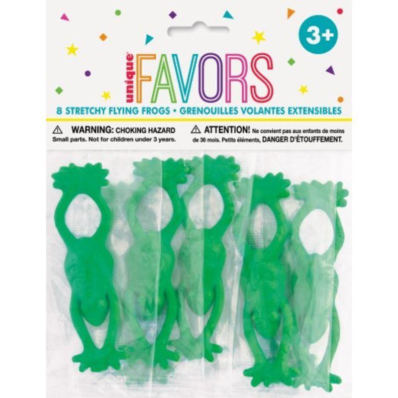 8 Pack Frog Slingshot Shooters - The Base Warehouse