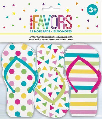 12 Pack Flip-Flop Note Pads - The Base Warehouse