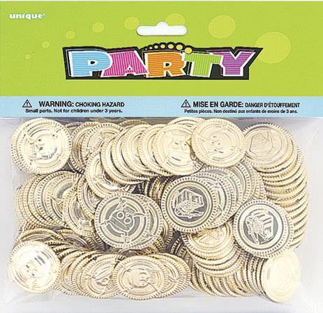 144 Pack Toy Gold Coins