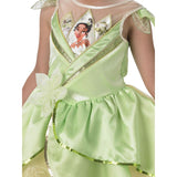 Load image into Gallery viewer, Girls Tiana Shimmer Deluxe Costume - Size 5-6 Years