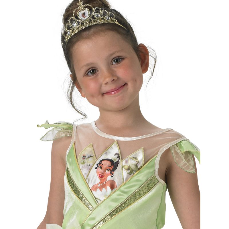 Girls Tiana Shimmer Deluxe Costume - Size 5-6 Years