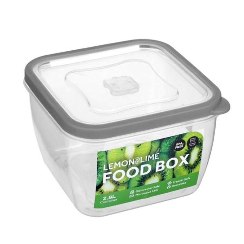 Square Food Box - 2.8L