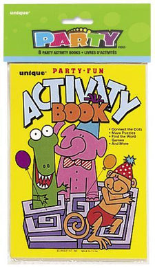 8 Pack Activity Books - The Base Warehouse