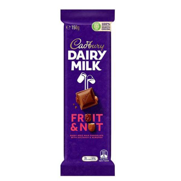 Cadbury Dairy Milk Fruit & Nut - 150g