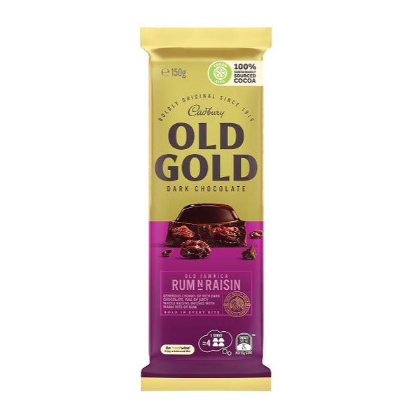 Cadbury Old Gold Rum & Raisin - 150g