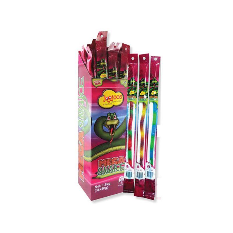 JooJoos Wrapped Mega Snakes - 50g