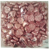 Load image into Gallery viewer, Rose Gold Chocolate Hearts - 1kg
