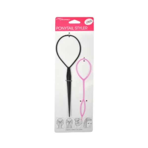 2 Pack Small & Large Ponytail Styler