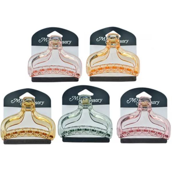 Melrose Transparent Hair Clip - 8cm