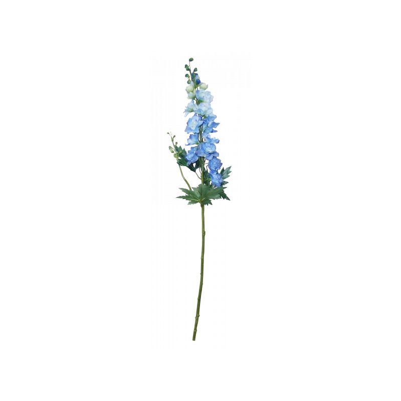 Light Blue Delphinium Spray - 89cm