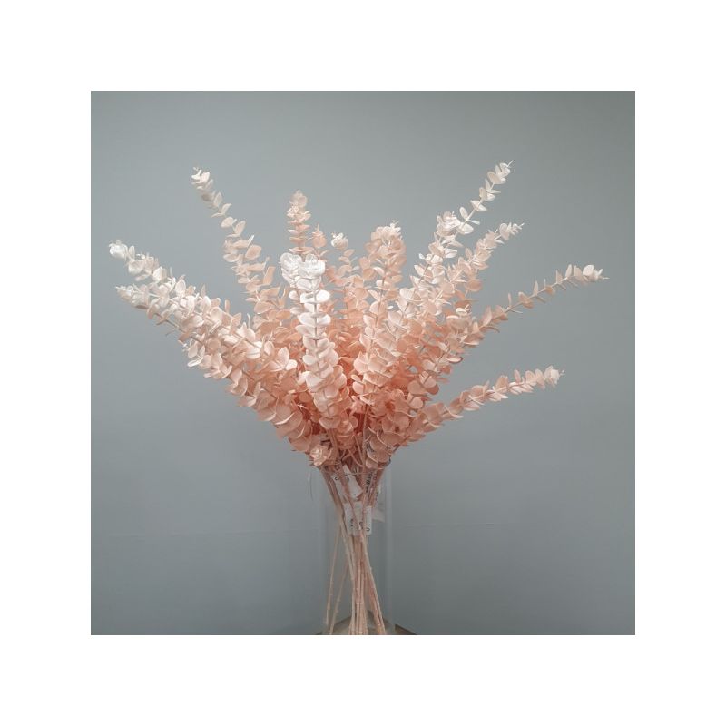 Light Pink Eucalyptus Spray - 80cm