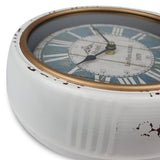 Load image into Gallery viewer, Classic Round Metal Clock - 24cm x 24cm x 7cm