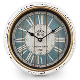 Load image into Gallery viewer, Classic Round Metal Clock - 24cm x 24cm x 7cm
