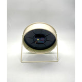 Load image into Gallery viewer, White Classical Metal Table Clock - 21cm x 15cm x 21cm