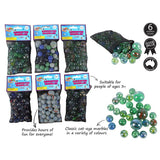 Load image into Gallery viewer, 50 Pack Large Assorted Marbles