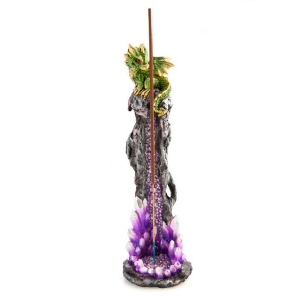 Crystal Baby Dragon Incense Burner