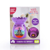 Load image into Gallery viewer, Chakra Oil Burner - 11.2cm x 11.2cm x 14cm