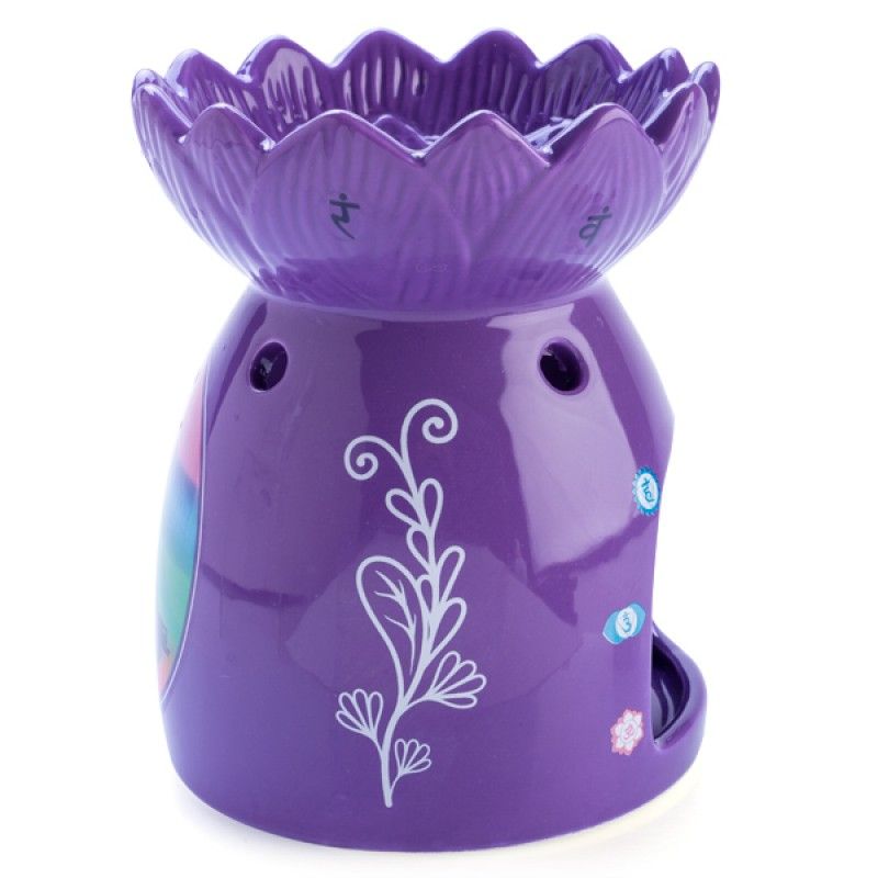 Chakra Oil Burner - 11.2cm x 11.2cm x 14cm