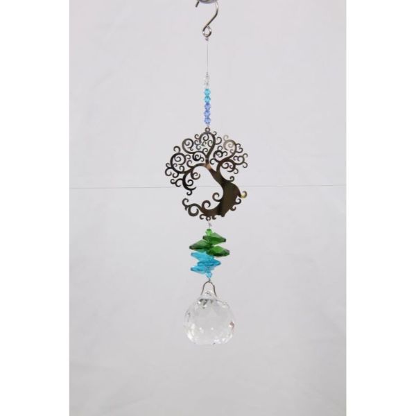 Crystal Laser Cut Suncatcher - 21cm
