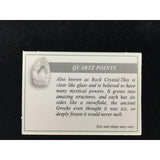 Load image into Gallery viewer, Healing Quartz Wellness Points (Varies between 2-5cm)