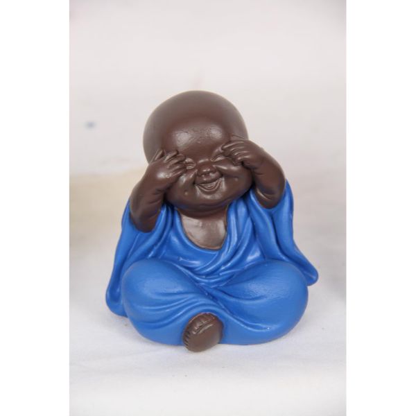 Monk With Blue Robe - 10cm