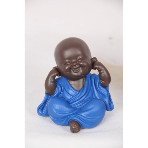 Monk With Blue Robe - 10cm