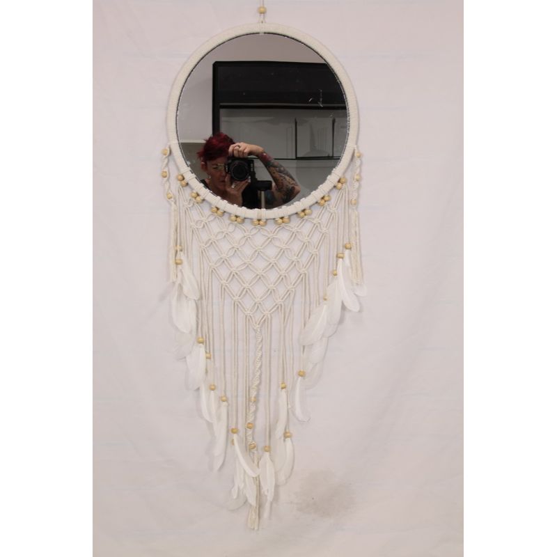 Macrame Mirror - 38cm x 110cm