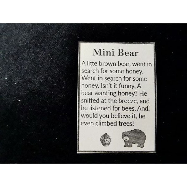 Rainbow Miniature Bear