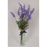 Load image into Gallery viewer, Purple Lavender Plant in Glass Vase - 45cm

