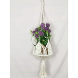 Load image into Gallery viewer, Hanging Macrame Decorative Pot Holder - 85cm