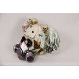 Load image into Gallery viewer, Punk Girl Skull with Mask - 18cm