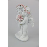 Load image into Gallery viewer, Standing Cherub Couple with Rose Band - 10cm