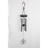 Load image into Gallery viewer, Tree of Life Tuned Silver Wind Chime - 24cm